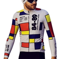 rh77 cycling jersey top winter long sleeve cashmere jacket men mtb cycling clothing fleece roadbike cycle road ciclismo hombre
