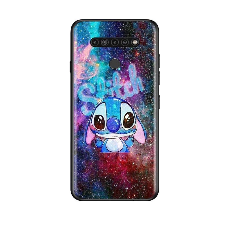 

Stitch lovely disney cartoon for LG G8 G8S G8X V30 V35 V40 V50 V60 ThinQ Q60 K40 K50 K30 K41 K51 K61 K71 K92 Black Phone Case