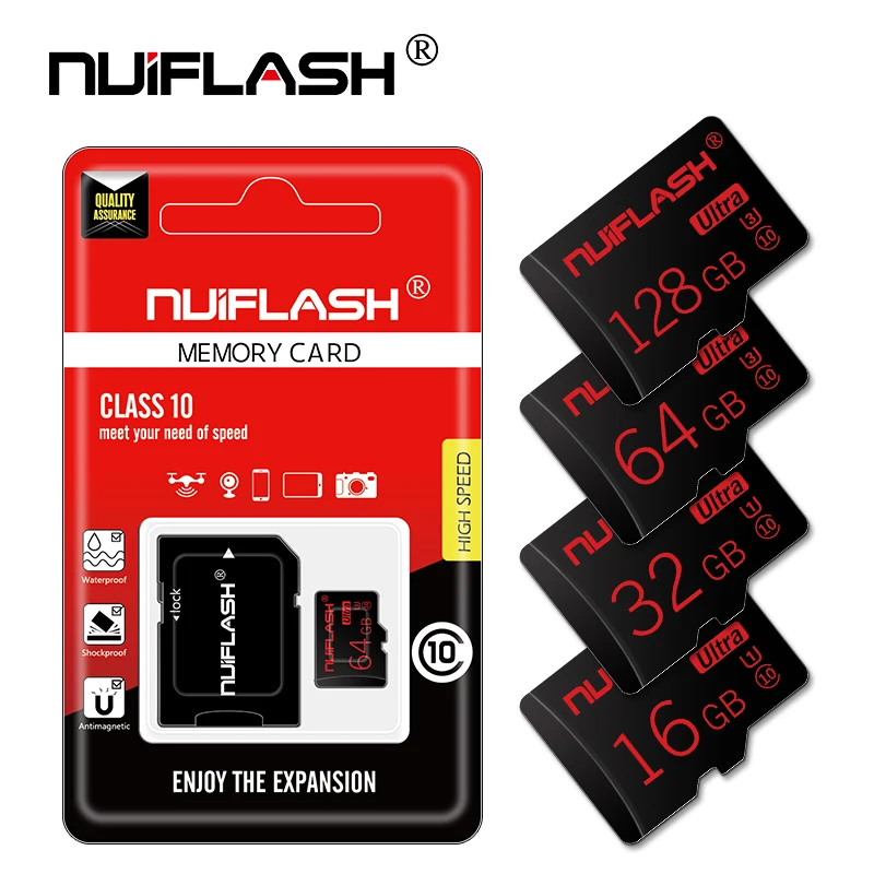 Micro SD TF карта 4 ГБ 8 16 32 64 128 класс 10 флэш память Microsd для адаптера смартфона|Карты