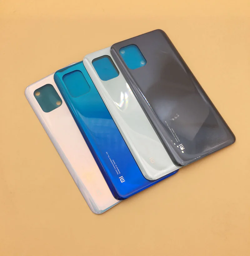 Оригинальное заднее стекло для Xiaomi Mi 10 Lite Mi10 задняя панель Крышка батарейного