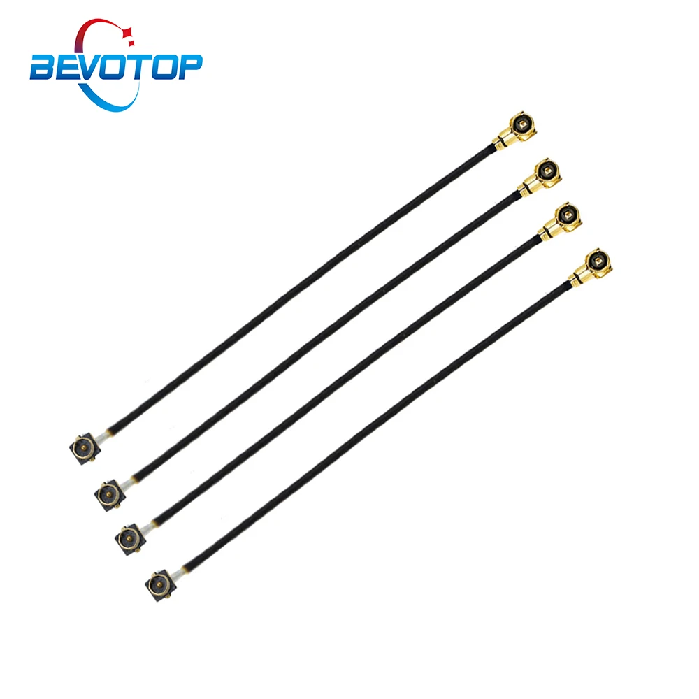 

100PCS IPEX4 MHF4 Male to Female U.fl Connector RF0.81 RF Coaxial Pigtail Jumper WIFI 3G 4G Extension Cord Cable 3cm 5cm 10cm