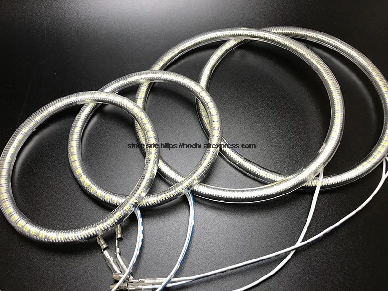 HochiTech для Volkswagen VW Гольф 4 1998-2004 ультра яркие красные/зеленые/Белый светодиодный ангельские глазки 12 В halo Кольцо Комплект дневного светильник дневные ходовые огни
