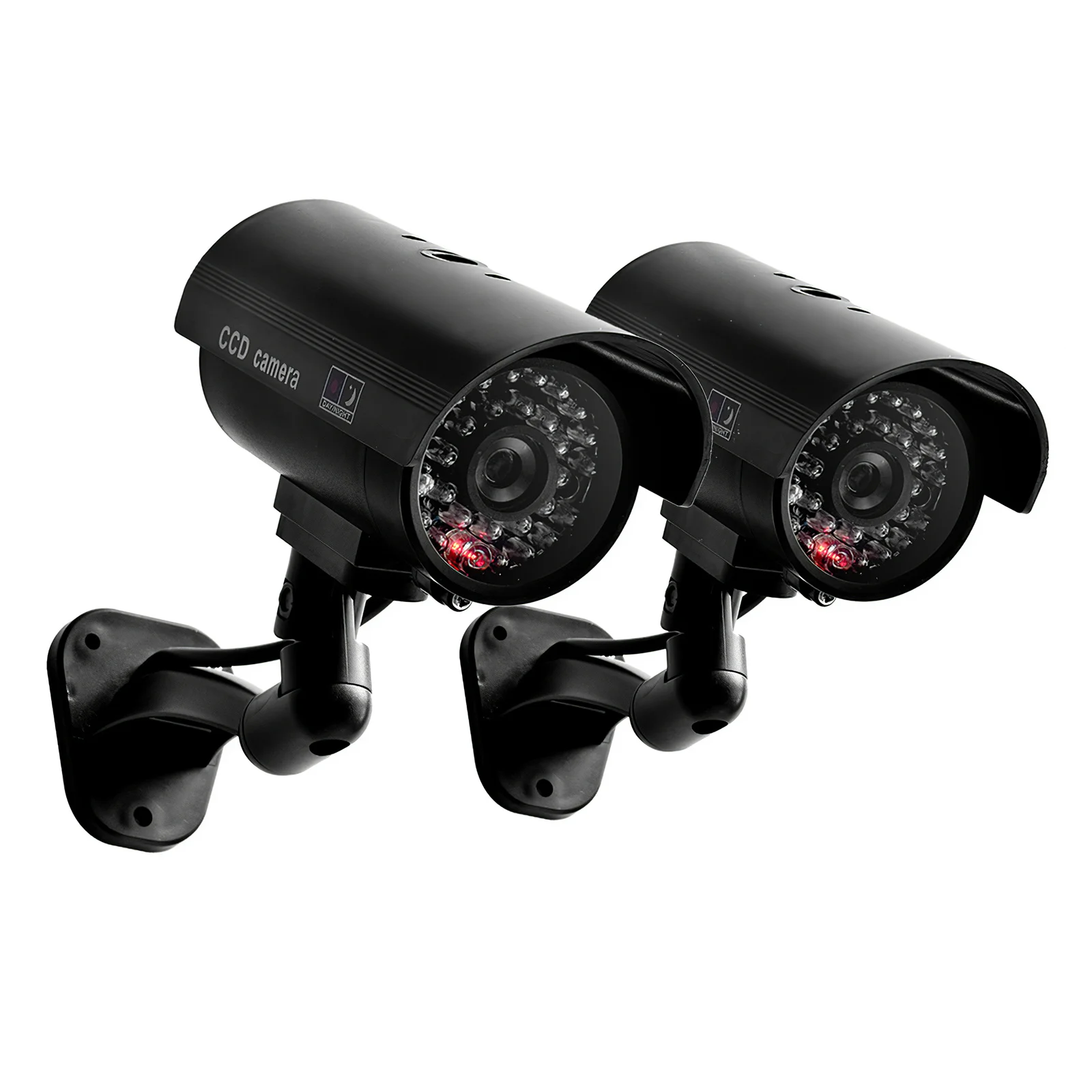 Powered Security Fake Camera For Supermarket Dummy Cctv Video Surveillance Cameras Infared IR LED Flashing Battery | Безопасность и