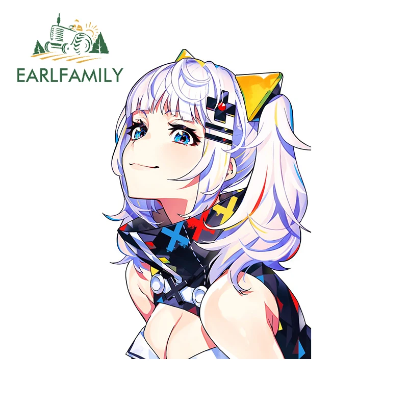 

EARLFAMILY 13 см x 9 см для Аниме Девушки забавные автомобильные наклейки водонепроницаемые граффити Переводные индивидуальные виниловые наклейк...