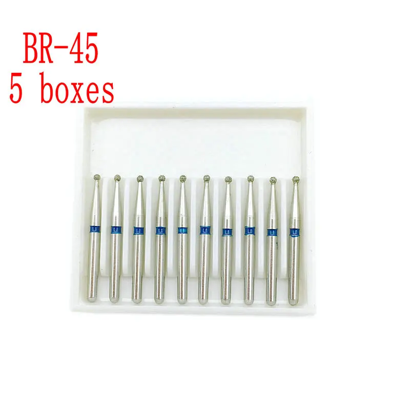 50 шт. Стоматологические алмазные шарики круглые буры FG 1 6 мм подходит для