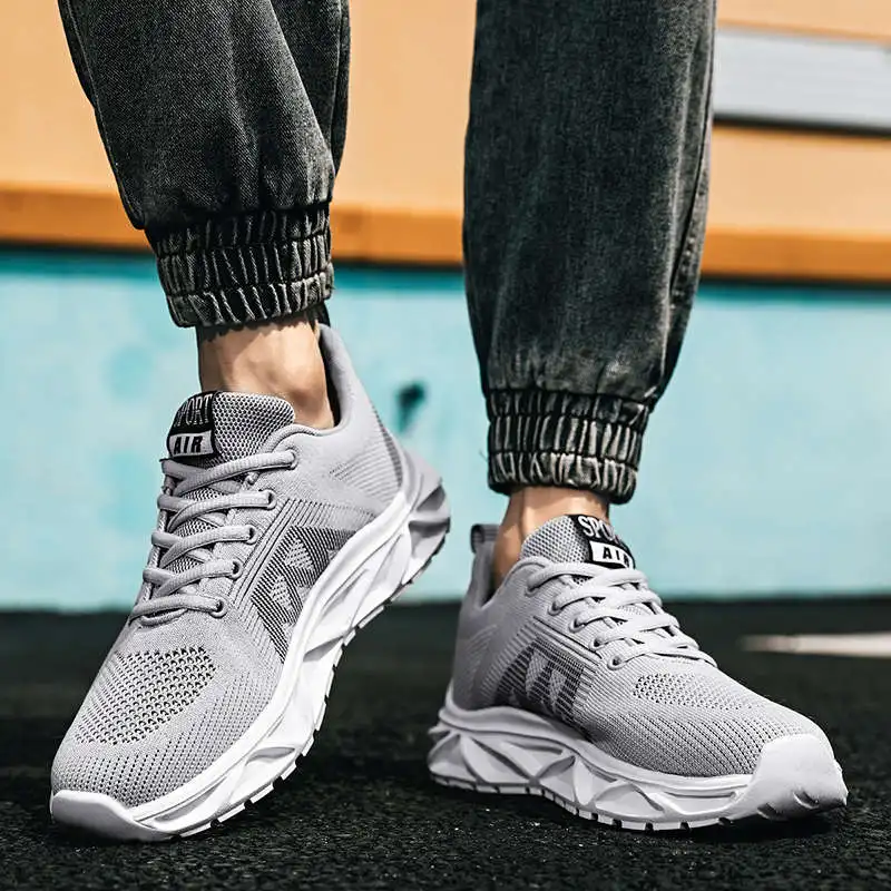 

Кроссовки мужские Number 40, спортивная обувь для бега, модные мужские спортивные туфли, теннисные резиновые, износостойкие, Buy High Sho