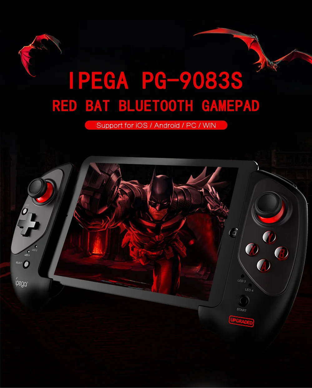 Оригинальный iPEGA PG 9083S Bluetooth геймпад беспроводной Телескопический игровой