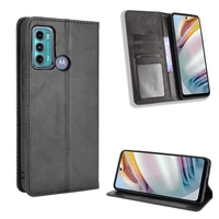 For Motorola Moto G60 Luxury Flip Leather Wallet Magnetic Adsorption Case For Moto G60S G60 MotoG60 MotoG60S Phone Bags