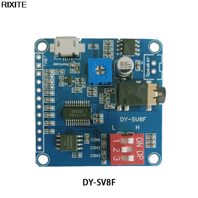 Модуль воспроизведения голоса MP3 музыкальный плеер UART I/O триггер усилитель плата