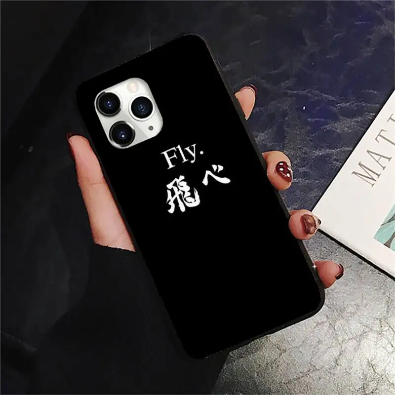 

haikyuu poster Love volleyball Phone Case for iPhone 11 12 pro XS MAX 8 7 6 6S Plus X 2020 XR Mini