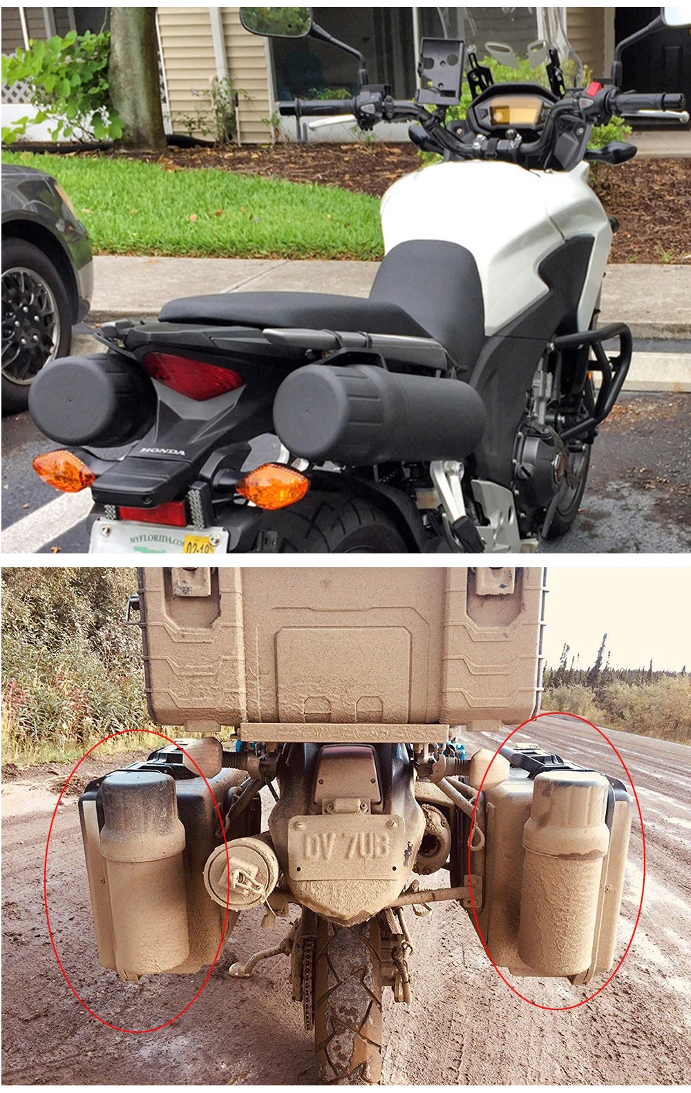 Универсальные Мотоциклетные аксессуары для внедорожников инструмент тубус