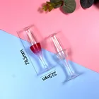 5 мл новый косметический винный бокал для блеска для губ прозрачный пластиковый блеск для губ косметический инструмент упаковочный контейнер