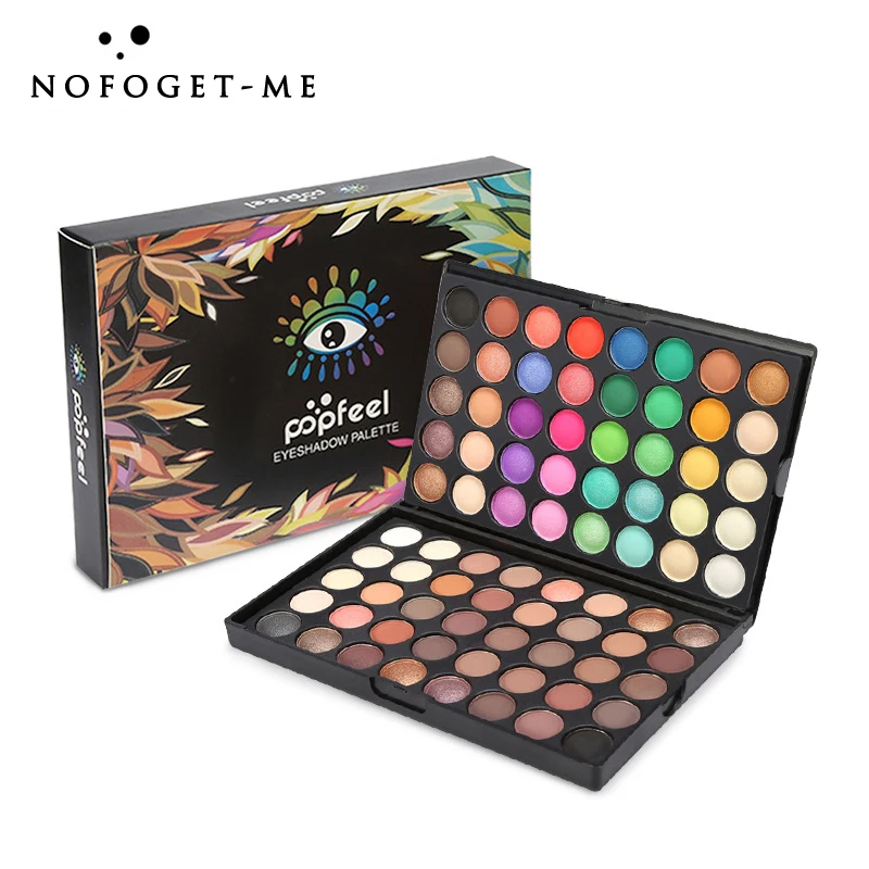 Cosmetic Matte Eyeshadow Cream Makeup Palette Shimmer Set 80 Color Pallete Smoky Lasting-Effect Nature |