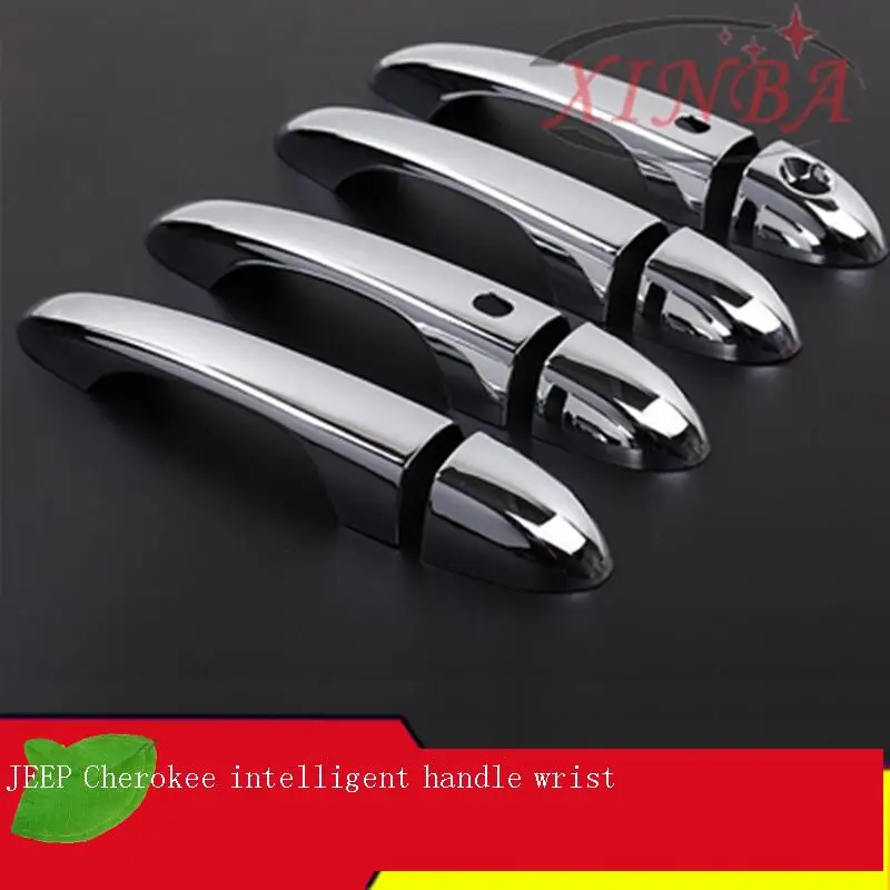 

Accesorios Coche Akcesoria Samochodowe Decoration Exterior Accessories Car Sticker Door Handle FOR JEEP Cherokee Compass