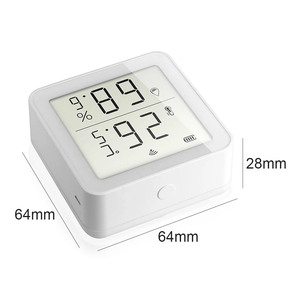 

WIFI 2.4GHz Temperature And Humidity Sensor Indoor Hygrometer Thermometer With LCD Display Support Alexa Google Home