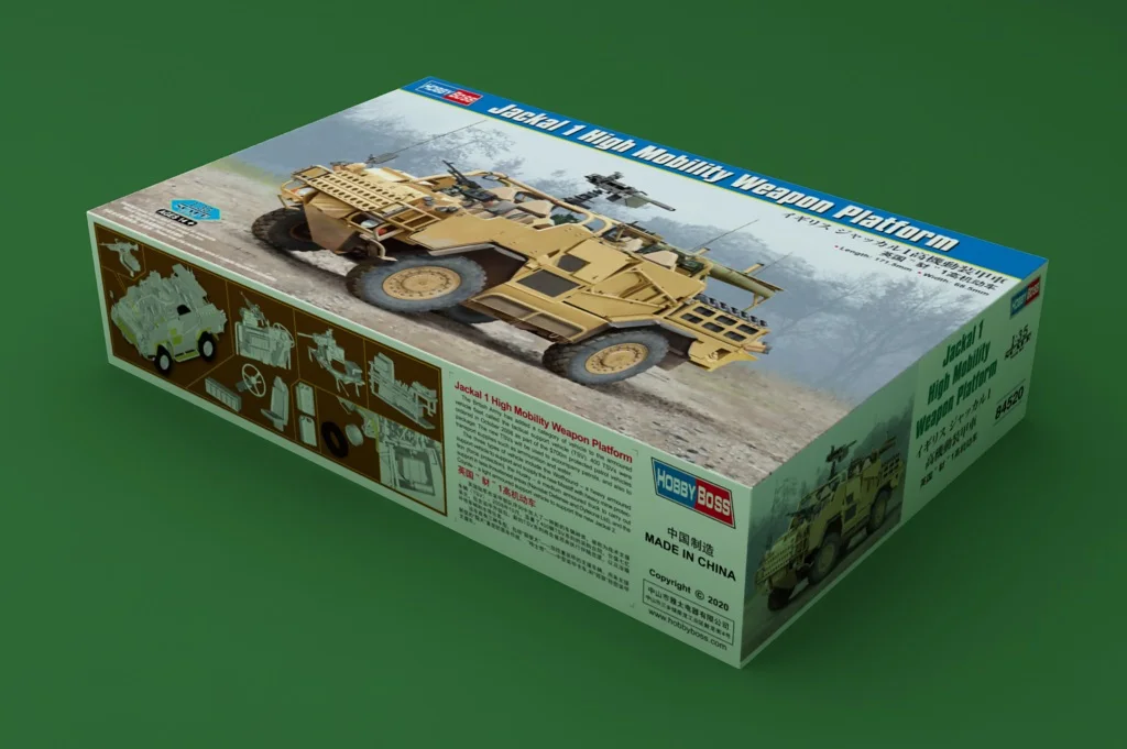 

HobbyBoss 84520 1:35 Jackal 1 High Mobility Weapon Platform Model Kit