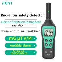 fy876 handheld dosimeter emf meter electromagnetic radiation detector monitor household high precision wave radiation tester
