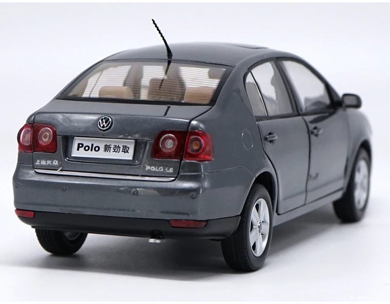 1:18 Высокая тщательная VW POLOSedan сплав модель автомобиля статические металлические модельные автомобили с оригинальной коробкой для коллекционирования подарок