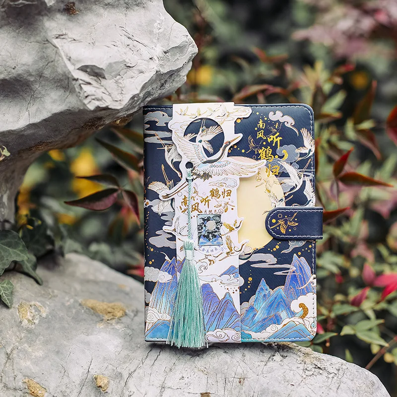 

Блокнот с магнитной застежкой в китайском стиле