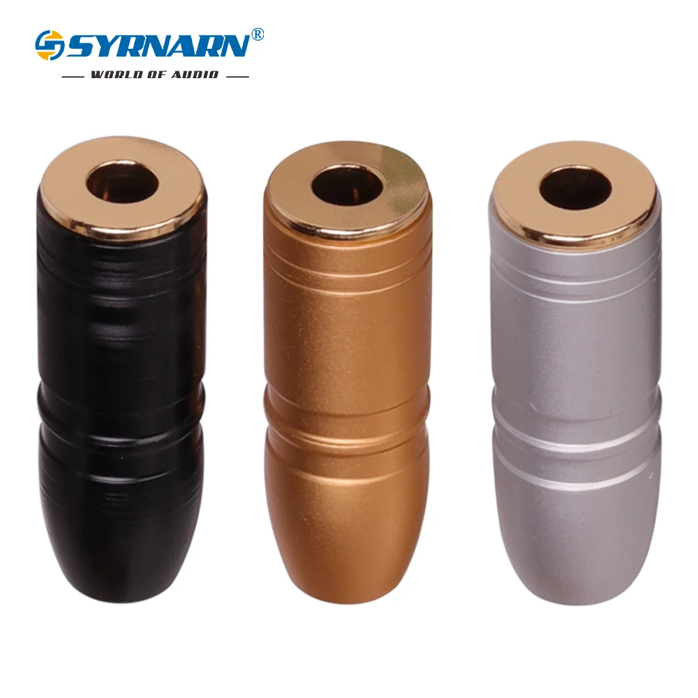 Высокое качество 4 мм 5-полюсный стереозвук штекер для наушников металлический