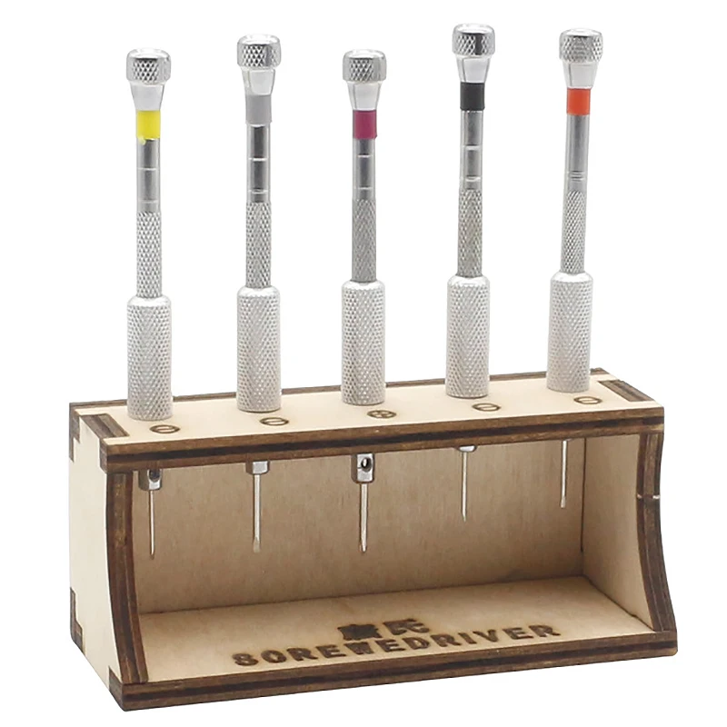 1 набор из нержавеющей стали для часов отвёртка плоское и поперечное лезвие от 0 8