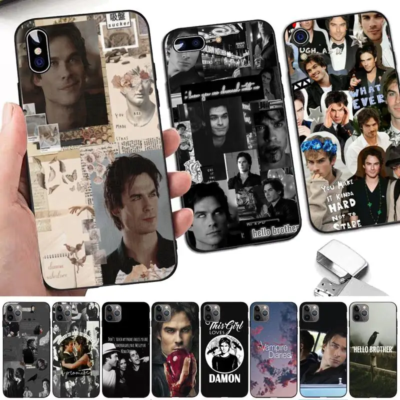 

The Vampire Diaries Phone Case for iPhone 11 12 13 mini pro XS MAX 8 7 6 6S Plus X 5S SE 2020 XR case