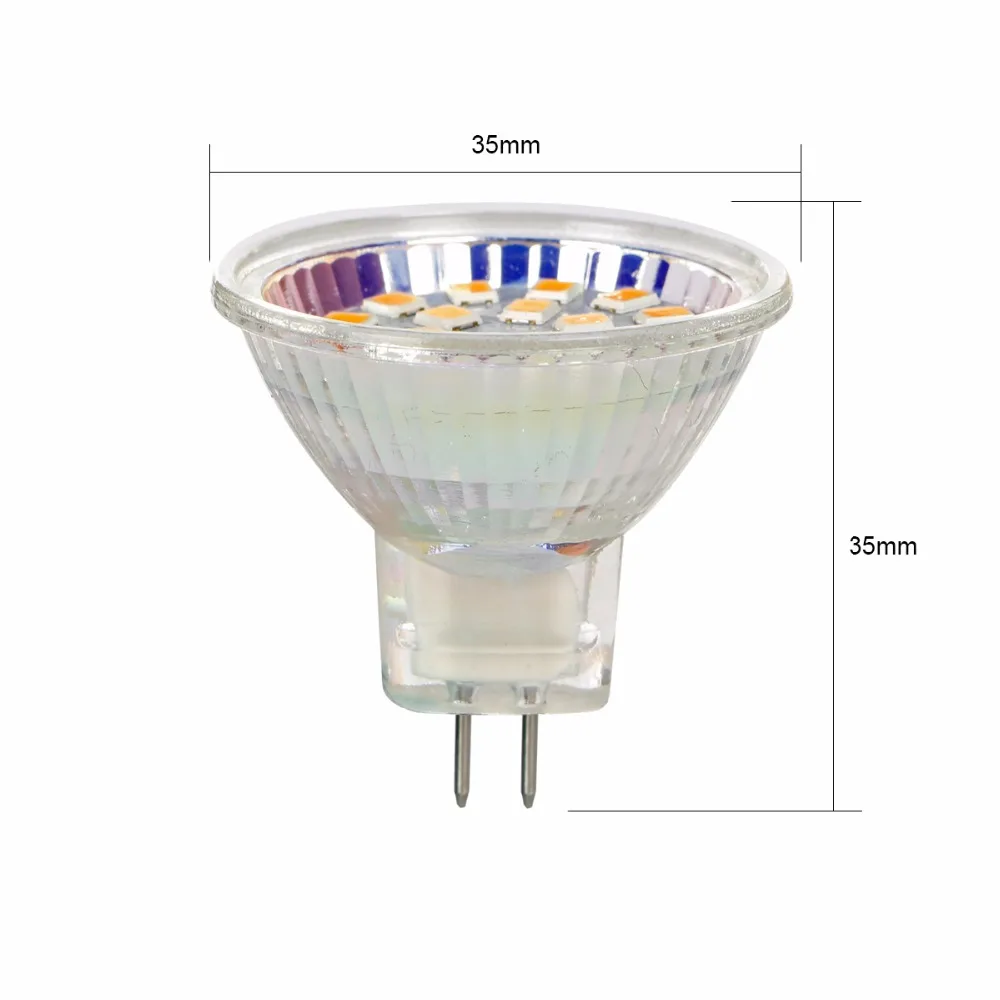2 5 Вт 3 MR11 GU4 2835 SMD Светодиодный точечный светильник светодиодный ная лампа