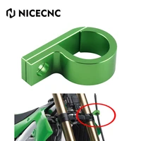 nicecnc front brake line hose cable clamp guide for kawasaki kxf250 17 19 kxf450 17 18 kx450 19 21 kxf 250 450 kx 250f 450f