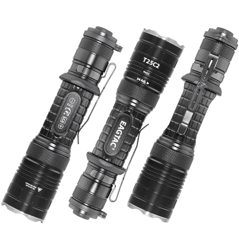 EAGTAC T25C2 1350 Lumens Tactical LED Flashlight Gun Mount for Hunting Replaceable Module IR UV Green Red Torch Multi Mode | Лампы и