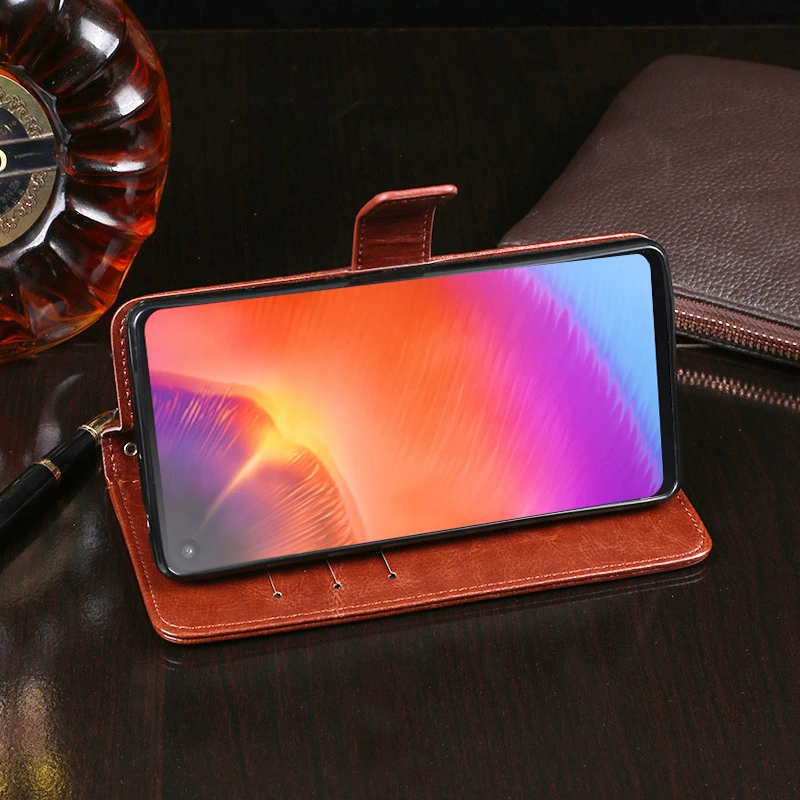 Прочный защитный кожаный чехол премиум класса iTien для телефона Samsung Galaxy A20e M40