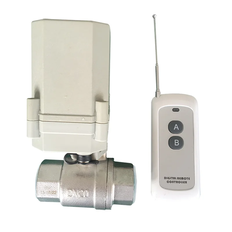 

R20 wireless control motorized ball valve for remote control