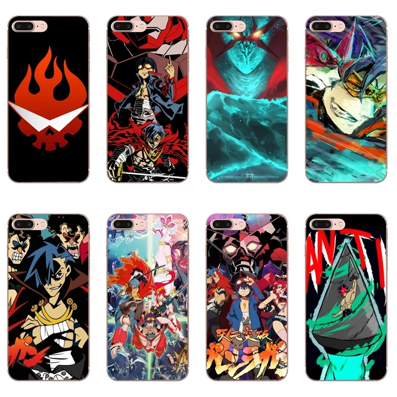 Чехол Tengen Toppa Gurren Lagann для Xiaomi Redmi Note 7 6 6A 5A 4 4A 3 pro S2 5 plus 4x Pocophone F1 чехол|Бамперы| |