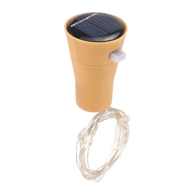 Романтический Водонепроницаемый LED Цветной Звездное светильники пробка