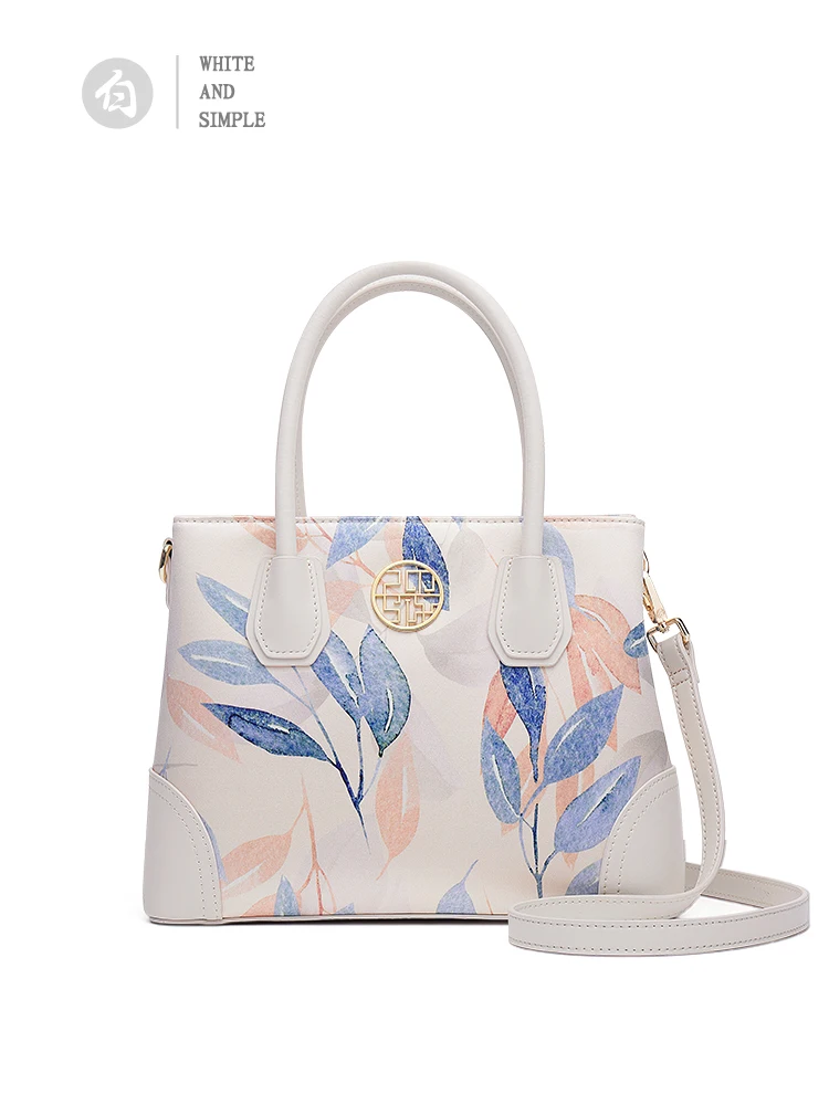 

2021 New Summer Fashion White Chinese Style Large Capacity Designer Handbags High Quality Hang Bag Luxury Purses Bags for Women