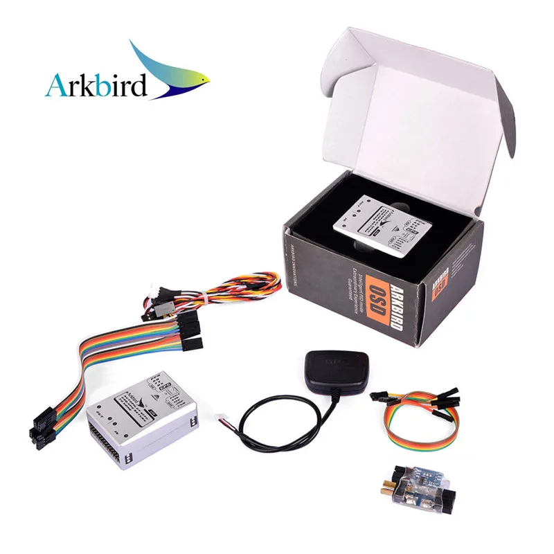 

Arkbird 2.0 Lite OSD FPV Autopilot Flight Controller System with M8N GPS Current Sensor Neccessory Cables