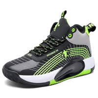 mens shoes 2021 fall high upper friction with sound actual combat sports shoes wear resistant basketball shoes men