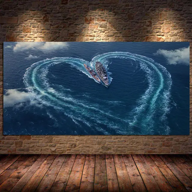 

Картина World of Warships на холсте
