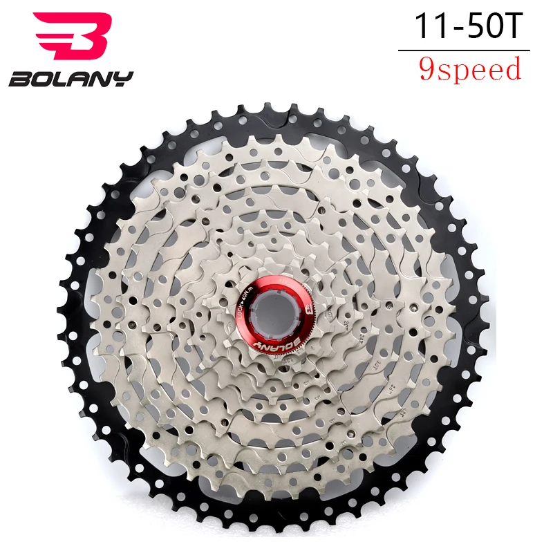 Bolany MTB Freewheel 11-50T горные велосипеды кассеты 9 18 27 скоростные велосипедные звездочки аксессуары