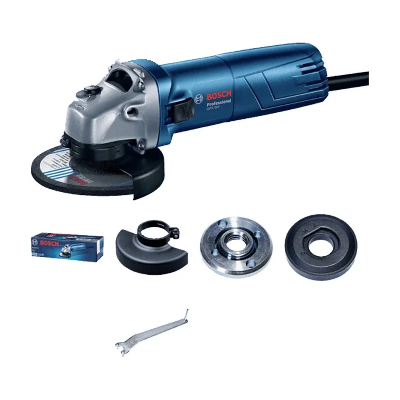 Угловая шлифовальная машина Bosch GWS660 для резки металла и дерева ручные мельницы |