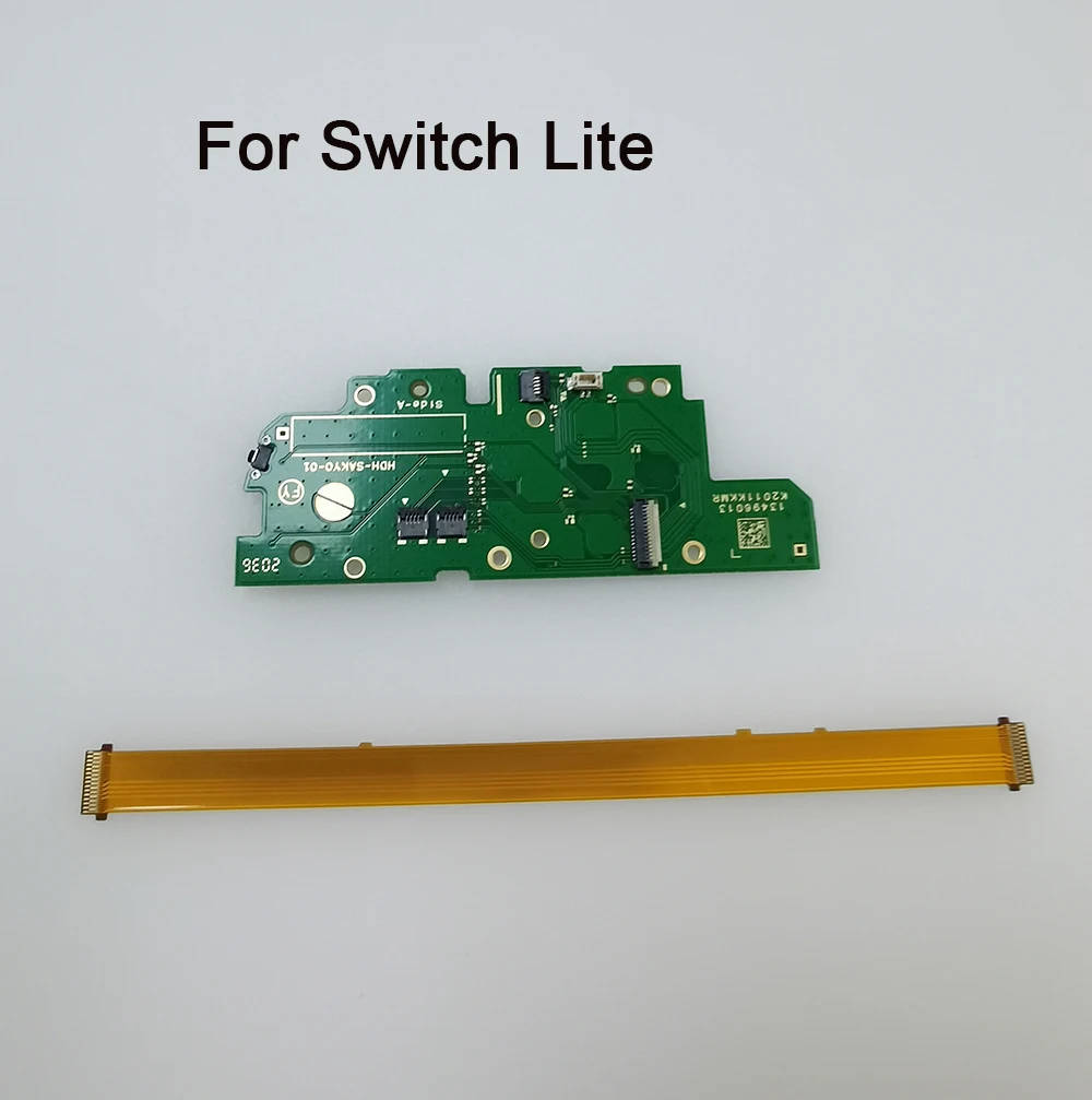 

10 комплектов оригинальная новая печатная плата для NS Switch Lite клавиатура с левой кнопкой L гибкий кабель Funtion