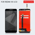 ЖК-дисплей с сенсорной панелью и дигитайзером в сборе для Xiaomi Redmi 4X, 5,0 дюйма, с рамкой, запасные части
