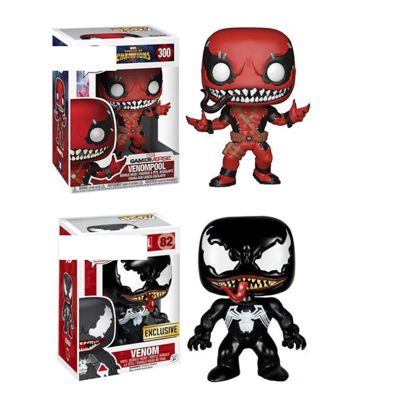 Экшн-фигурка поп Веном Диснея мини-фигурка карниджа куклы Коллекционная модель