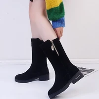 women short plush snow boots ladies winter warm non slip ankle boots female faux fur outdoor casual short boot solid new fashion