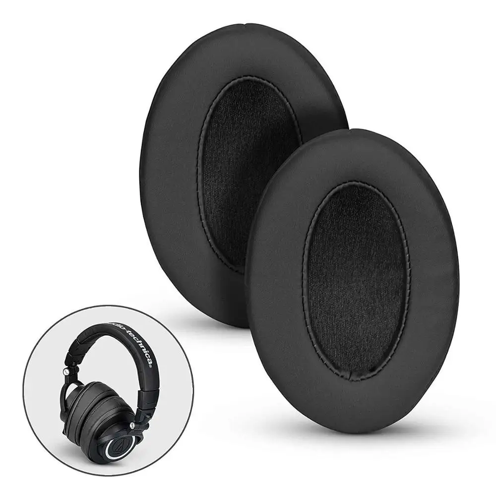 Foam Ear Pads Cushions for BRAINWAVZ HM5 For Audio Technica ATH-M50 AKG 701 Q701 Sony MDR V6 ZX 700 JVC S500S | Электроника