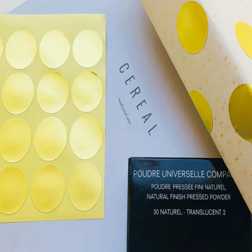 160 шт./лот золотые пустые наклейки Бумажные Клейкие декоративные упаковочные