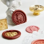 Тисненый восковой печать с 3d-изображением бабочки розы цветов печать с ручкой винтажный рисунок для открыток конвертов свадебных приглашений скрапбукинга