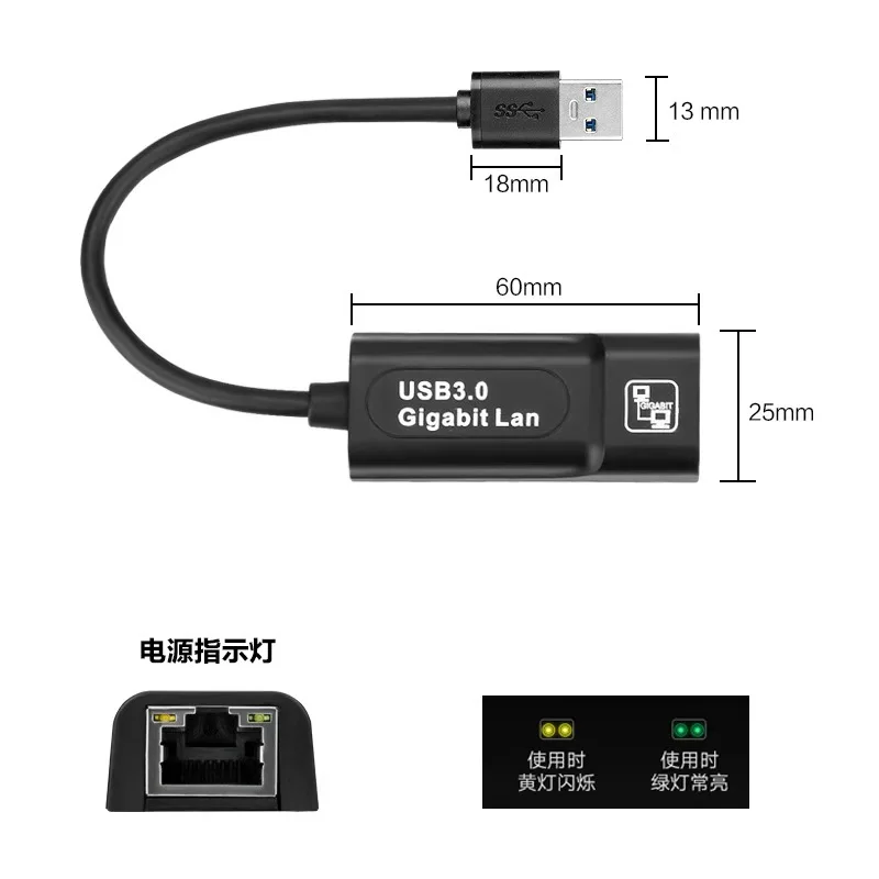 Chielecna USB Ethernet адаптер Сетевая карта LAN Мини Сетевой к RJ45 10/100 Мбит/с ЛВС для Mac |