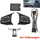 Автомобильные аксессуары, кнопочные переключатели, кнопочный переключатель на рулевое колесо для VW Jetta Passat GolfPoloSantana LavidaLamandoTouranBora