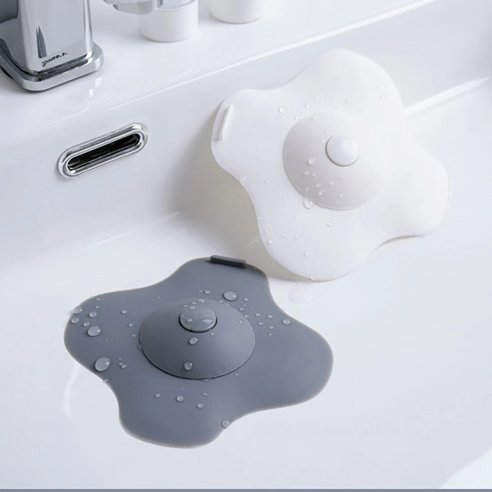 Новый сливной кран для ванной комнаты с силиконовой резиновой пробкой круг