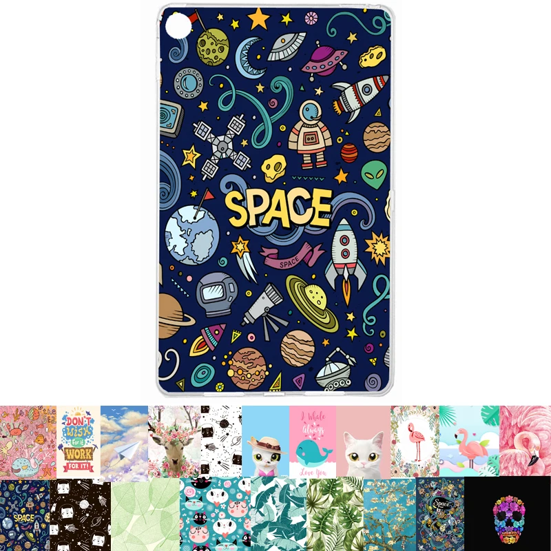 Силиконовый чехол из ТПУ с милым принтом для Xiao mi pad 4 plus 10 1 ''mi ультратонкий
